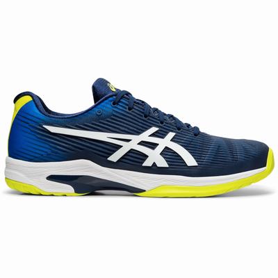 Asics Solution Speed FF - Miesten Tenniskengät - Sininen/Valkoinen